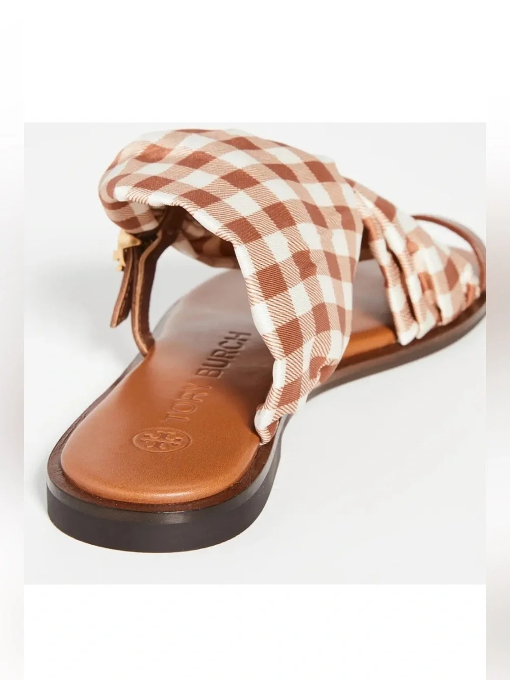 New in Box Tory Burch Selby Scarf Sandal Sz 8